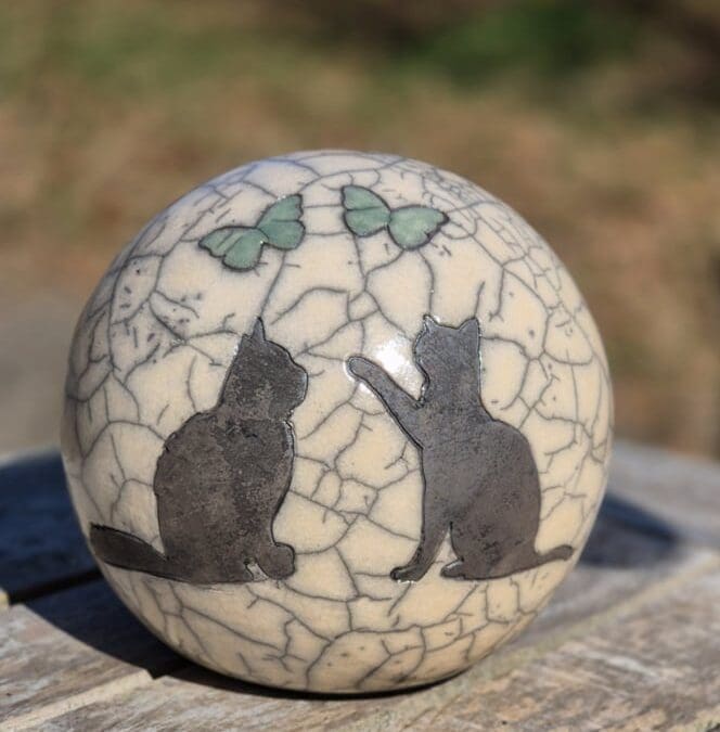 Duo urn voor 2 katten