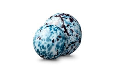 Urn Bulb turquoise-white-black