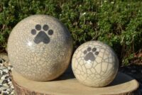 Dierenurn met 1 poot