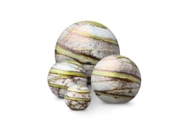 Urn Elan olive green