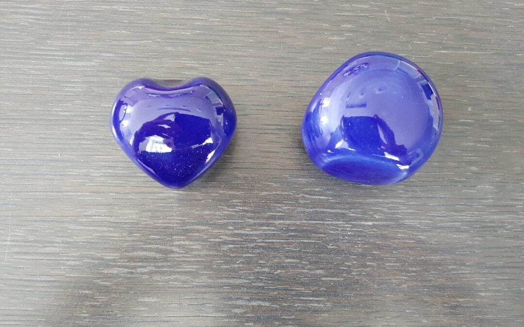 Knuffelsteen donkerblauw