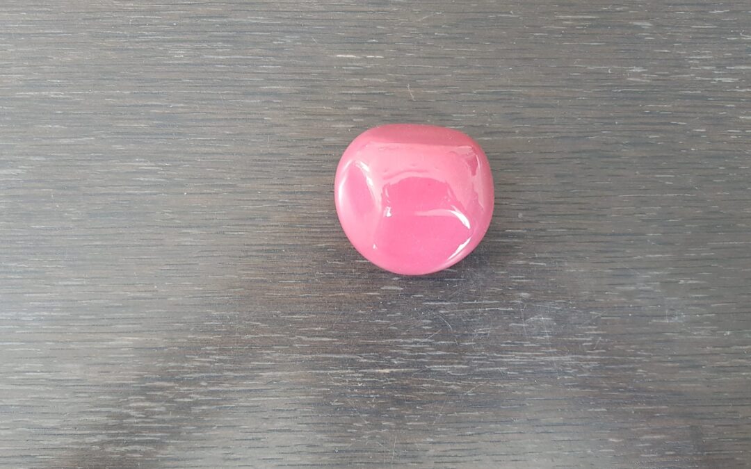 Knuffelsteen oud roze