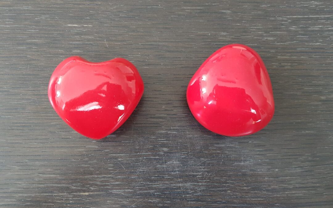 Knuffelsteen rood