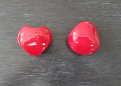 Knuffelsteen rood