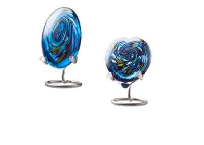 Urn Pebble multi blue