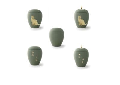 Urn Siena keramiek Olijf