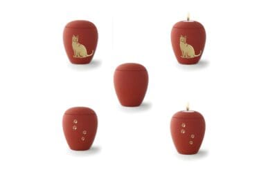 Urn Siena keramiek robijn