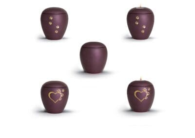 Urn Verona keramiek bessen