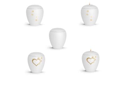 Urn Verona keramiek wit